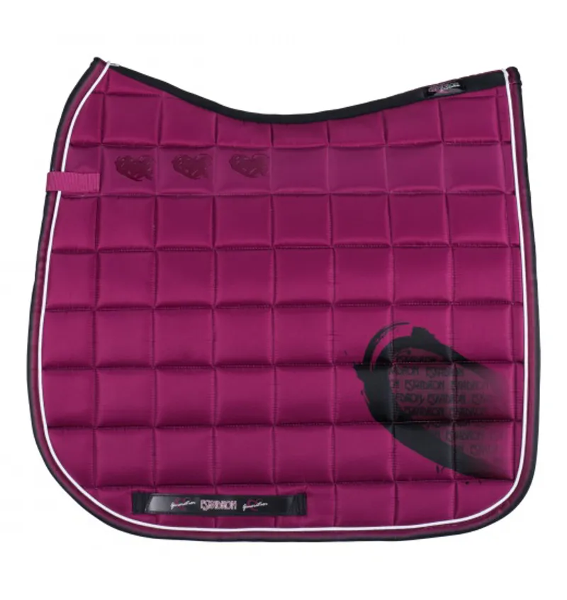 Eskadron Heart Printed Saddlecloth - Pink 